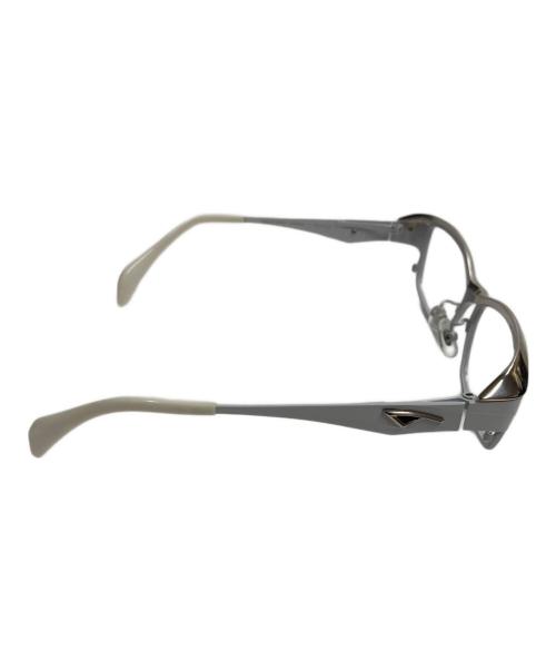 samurai sho（サムライ翔）SAMURAI SHO (サムライ翔) メタルフレーム  アイウェア ホワイトの古着・服飾アイテム