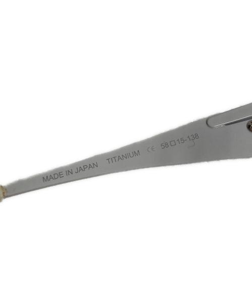 samurai sho（サムライ翔）SAMURAI SHO (サムライ翔) メタルフレーム  アイウェア ホワイトの古着・服飾アイテム