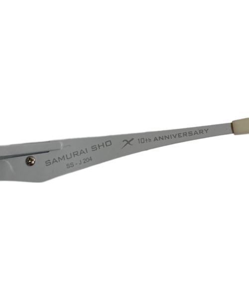 samurai sho（サムライ翔）SAMURAI SHO (サムライ翔) メタルフレーム  アイウェア ホワイトの古着・服飾アイテム