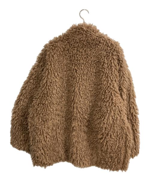 CLANE（クラネ）CLANE (クラネ) REVERSIBLE FUR BLOUSON ブラウン サイズ:2の古着・服飾アイテム