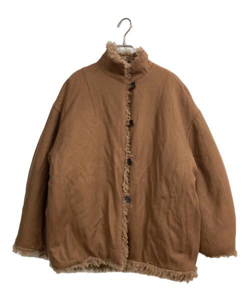 CLANE（クラネ）CLANE (クラネ) REVERSIBLE FUR BLOUSON ブラウン サイズ:2の古着・服飾アイテム