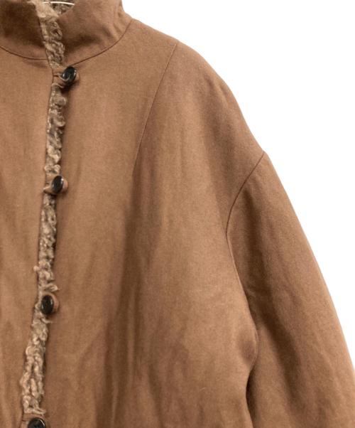 CLANE（クラネ）CLANE (クラネ) REVERSIBLE FUR BLOUSON ブラウン サイズ:2の古着・服飾アイテム