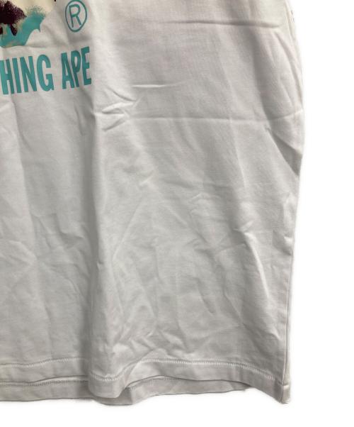 A BATHING APE（アベイシングエイプ）A BATHING APE (アベイシングエイプ) MAP CAMO BY BATHING APE RELAXED FIT TEE ホワイト サイズ:XLの古着・服飾アイテム