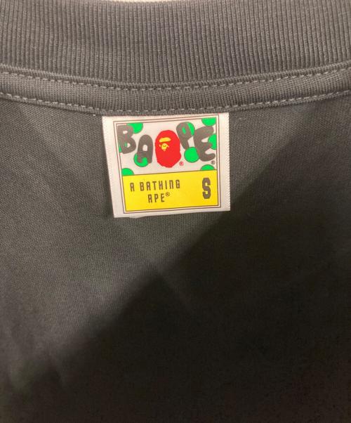 A BATHING APE（アベイシングエイプ）A BATHING APE (アベイシングエイプ) MAP CAMO BY BATHING APE RELAXED FIT TEE ブラック サイズ:Sの古着・服飾アイテム