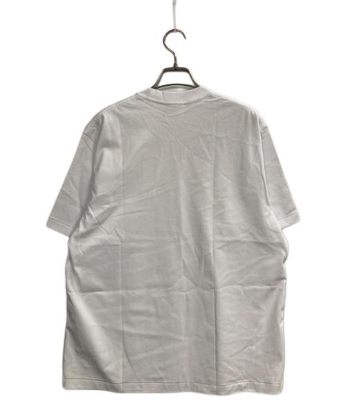 A BATHING APE（アベイシングエイプ）A BATHING APE (アベイシングエイプ) 刺繍ロゴTシャツ ホワイト サイズ:Sの古着・服飾アイテム