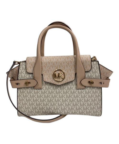 MICHAEL KORS（マイケル・コース）MICHAEL KORS (マイケル・コース) 2WAYバッグ ピンクの古着・服飾アイテム