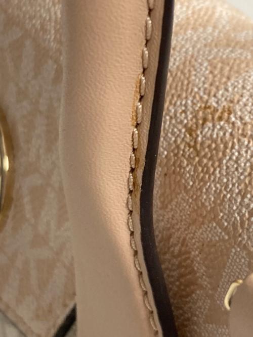 MICHAEL KORS（マイケル・コース）MICHAEL KORS (マイケル・コース) 2WAYバッグ ピンクの古着・服飾アイテム