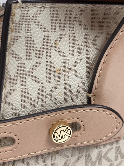 MICHAEL KORS（マイケル・コース）MICHAEL KORS (マイケル・コース) 2WAYバッグ ピンクの古着・服飾アイテム