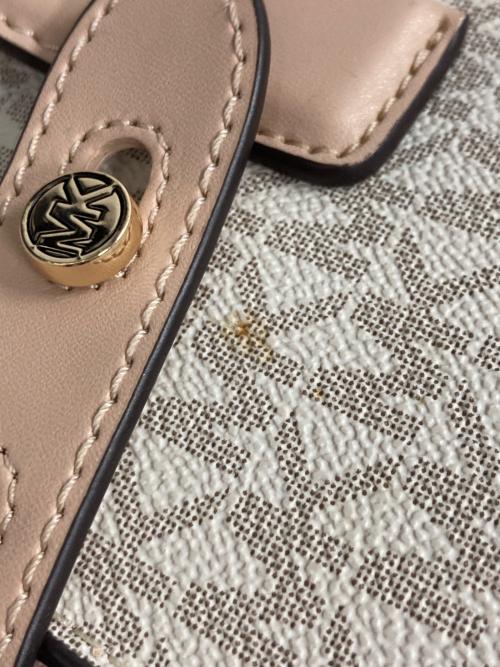 MICHAEL KORS（マイケル・コース）MICHAEL KORS (マイケル・コース) 2WAYバッグ ピンクの古着・服飾アイテム