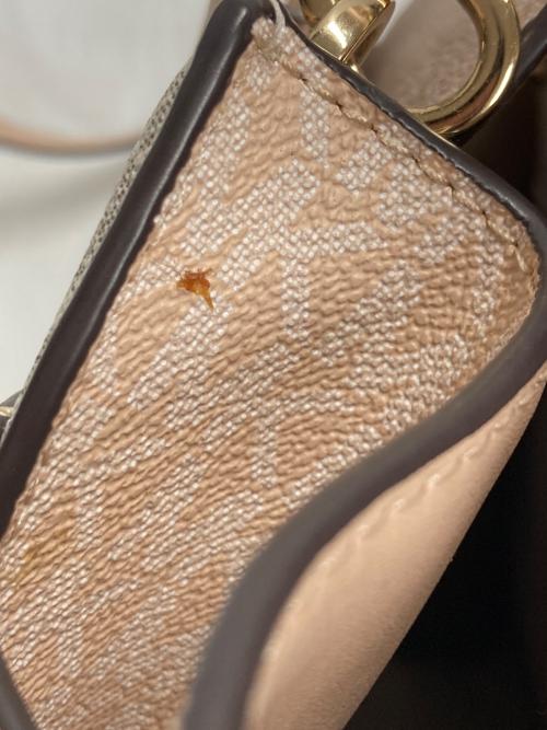 MICHAEL KORS（マイケル・コース）MICHAEL KORS (マイケル・コース) 2WAYバッグ ピンクの古着・服飾アイテム