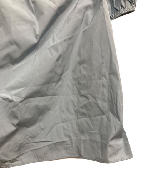 RED VALENTINO（レッドヴァレンティノ）RED VALENTINO (レッドヴァレンティノ) ギャザーブラウスチュニック ブルー サイズ:38の古着・服飾アイテム