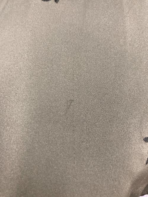 patou（パトゥ）PATOU (パトゥ) 刺繍ベルテッドノースリーブワンピース オリーブ サイズ:38の古着・服飾アイテム