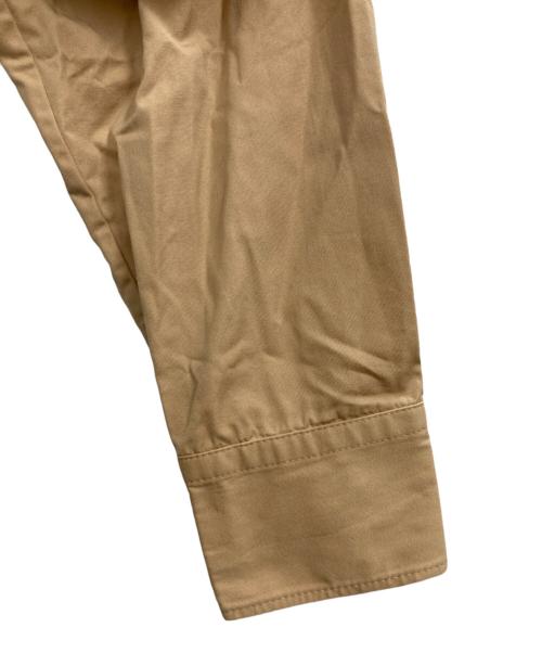 PRADA（プラダ）PRADA (プラダ) ポプリンクロップドシャツジャケット ベージュ サイズ:38の古着・服飾アイテム