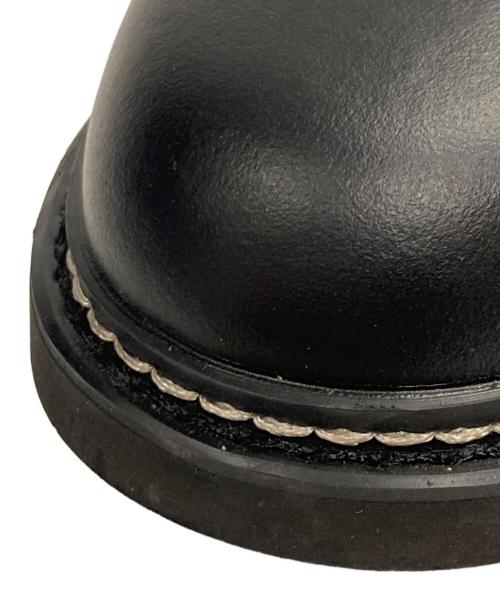 WYM（ウィム バイ リドム）WYM (ウィム バイ リドム) GENUINE LEATHER PLAIN DERBY SHOES ブラック サイズ:Ｓの古着・服飾アイテム