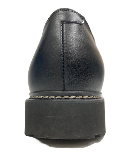 WYM（ウィム バイ リドム）WYM (ウィム バイ リドム) GENUINE LEATHER PLAIN DERBY SHOES ブラック サイズ:Ｓの古着・服飾アイテム