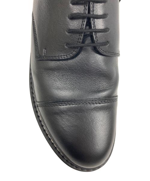 WYM（ウィム バイ リドム）WYM (ウィム バイ リドム) GENUINE LEATHER PLAIN DERBY SHOES ブラック サイズ:Ｓの古着・服飾アイテム