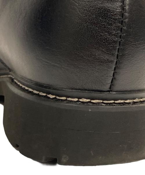 WYM（ウィム バイ リドム）WYM (ウィム バイ リドム) GENUINE LEATHER PLAIN DERBY SHOES ブラック サイズ:Ｓの古着・服飾アイテム