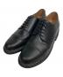 WYM（ウィム バイ リドム）の古着「GENUINE LEATHER PLAIN DERBY SHOES」｜ブラック