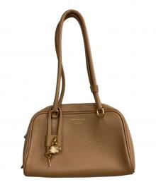 CHRISTIAN VILLA（クリスチャンヴィラ）の古着「ボストンハンドバッグ」｜ベージュ