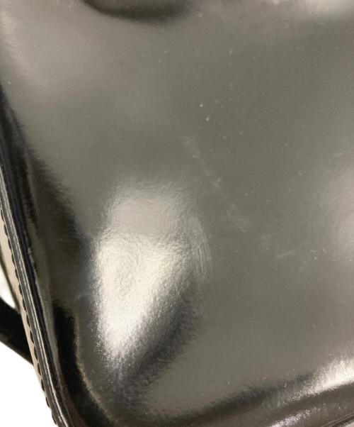 CHRISTIAN VILLA（クリスチャンヴィラ）CHRISTIAN VILLA (クリスチャンヴィラ) エナメル2WAYバッグ ブラックの古着・服飾アイテム