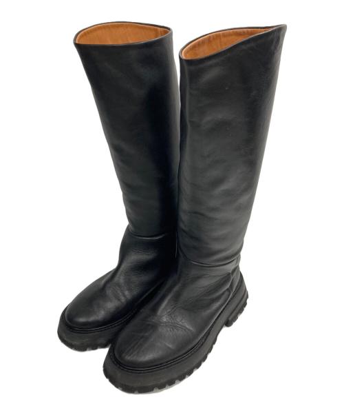 GIULIA TADDEUCCI（ジュリアタデウチ）GIULIA TADDEUCCI (ジュリアタデウチ) ブーツ ブラック サイズ:36の古着・服飾アイテム