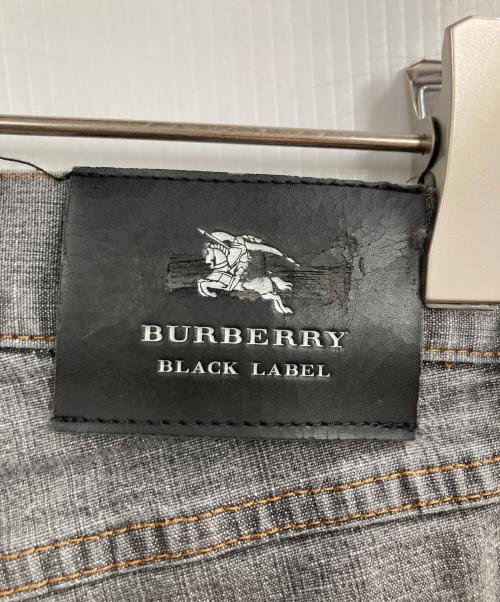 BURBERRY BLACK LABEL（バーバリーブラックレーベル）BURBERRY BLACK LABEL (バーバリーブラックレーベル) デニムパンツ グレー サイズ:85の古着・服飾アイテム