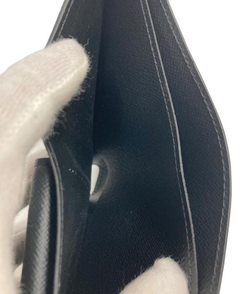 LOUIS VUITTON（ルイ ヴィトン）LOUIS VUITTON (ルイ ヴィトン) 2つ折り財布 ブラックの古着・服飾アイテム