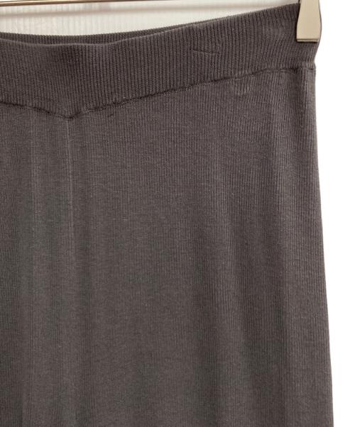 Plage（プラージュ）Plage (プラージュ) ニットパンツ グレー サイズ:36の古着・服飾アイテム