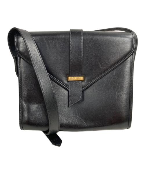 Yves Saint Laurent（イヴサンローラン）Yves Saint Laurent (イヴサンローラン) ショルダーバッグ ブラックの古着・服飾アイテム