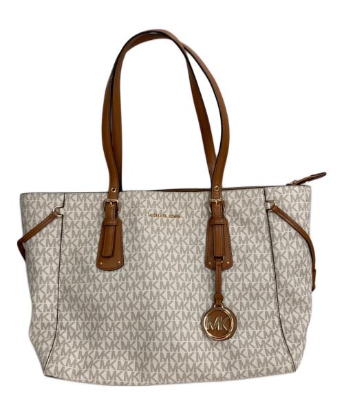 MICHAEL KORS（マイケル・コース）MICHAEL KORS (マイケル・コース) トートバッグ ブラウンの古着・服飾アイテム