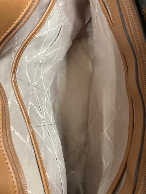 MICHAEL KORS（マイケル・コース）MICHAEL KORS (マイケル・コース) トートバッグ ブラウンの古着・服飾アイテム