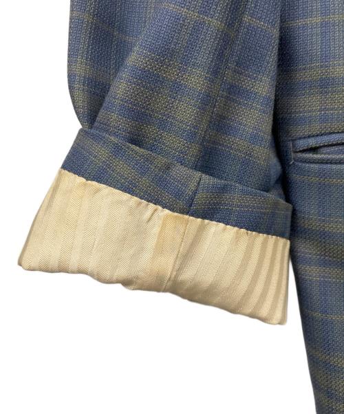 BALENCIAGA（バレンシアガ）BALENCIAGA (バレンシアガ) テーラードジャケット ネイビー サイズ:94AB4の古着・服飾アイテム