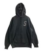 SUPREMEシュプリーム）の古着「S Logo Hooded Sweatshirt/Sロゴ付きフード付きスウェットシャツ」｜ブラック