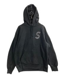 SUPREME（シュプリーム）の古着「S Logo Hooded Sweatshirt/Sロゴ付きフード付きスウェットシャツ」｜ブラック