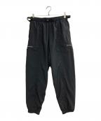 WTAPSダブルタップス）の古着「TROUSERS POLY. TUSSAH」｜ブラック