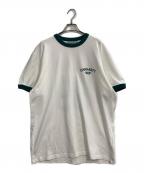 Carhartt WIPカーハート ワーク イン プログレス）の古着「89 RINGER T-Shirt」｜ホワイト