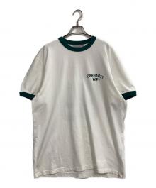 Carhartt WIP（カーハート ワーク イン プログレス）の古着「89 RINGER T-Shirt」｜ホワイト