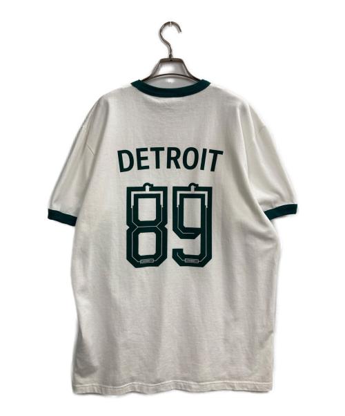 Carhartt WIP（カーハート ワーク イン プログレス）CARHARTT WIP (カーハート ワーク イン プログレス) 89 RINGER T-Shirt ホワイト サイズ:XLの古着・服飾アイテム