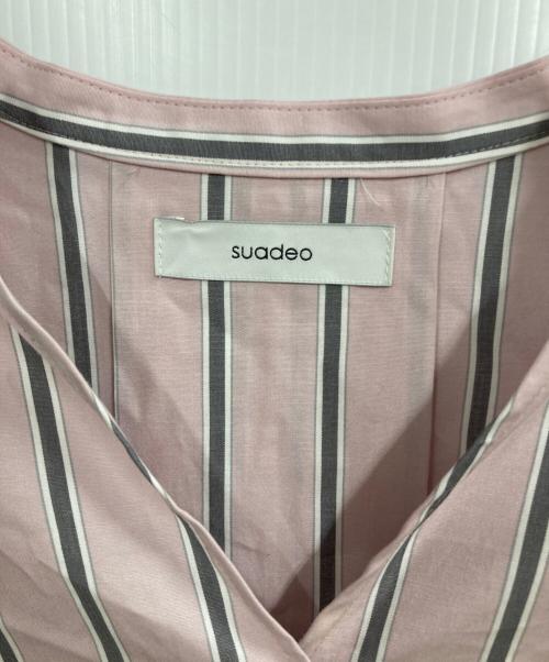 suadeo（スアデオ）suadeo (スアデオ) ノースリーブワンピース ピンク サイズ:表記無し（実寸サイズをご確認ください）の古着・服飾アイテム
