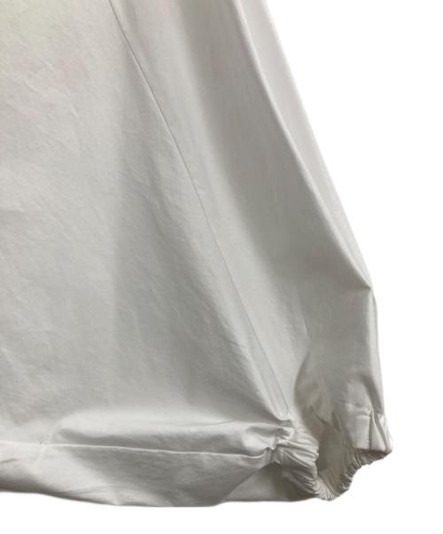 ASTRAET（アストラット）ASTRAET (アストラット) ケープ クルーネックブラウス ホワイト サイズ:不明（実寸サイズをご確認ください）の古着・服飾アイテム