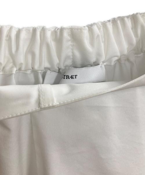 ASTRAET（アストラット）ASTRAET (アストラット) ケープ クルーネックブラウス ホワイト サイズ:不明（実寸サイズをご確認ください）の古着・服飾アイテム