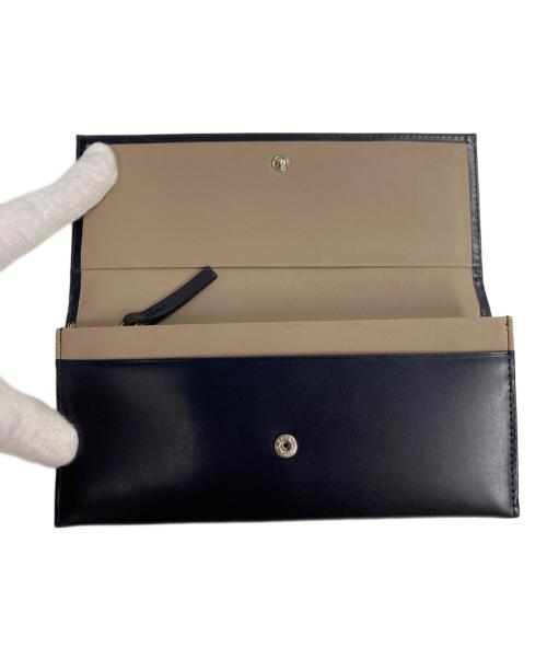 MARGARET HOWELL idea（マーガレット ハウエル アイディア）MARGARET HOWELL idea (マーガレット ハウエル アイディア) 長財布 ネイビーの古着・服飾アイテム