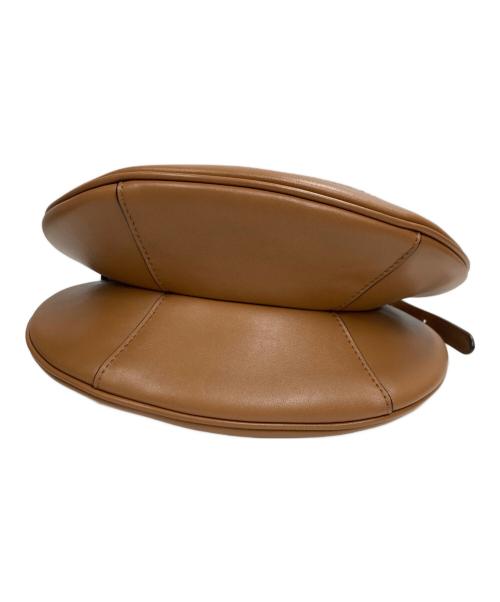 POLO RALPH LAUREN（ポロ・ラルフローレン）POLO RALPH LAUREN (ポロ・ラルフローレン) レザースモールバッグ ブラウンの古着・服飾アイテム