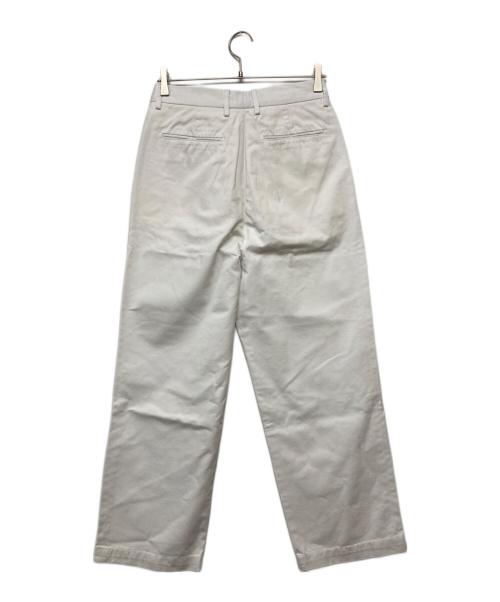 riccardo metha（リカルドメッサ）RICCARDO METHA (リカルドメッサ) タックパンツ ホワイト サイズ:44 未使用品の古着・服飾アイテム