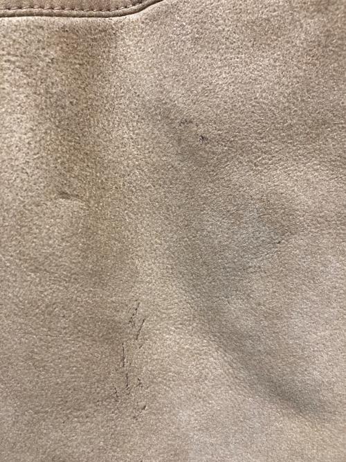 'S Max Mara（エスマックスマーラ）'S Max Mara (エスマックスマーラ) ノーカラームートンコート ベージュ サイズ:40の古着・服飾アイテム