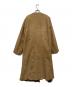 'S Max Mara (エスマックスマーラ) ノーカラームートンコート ベージュ サイズ:40：18000円