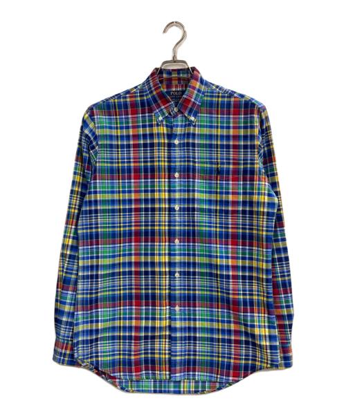 POLO RALPH LAUREN（ポロ・ラルフローレン）POLO RALPH LAUREN (ポロ・ラルフローレン) チェックシャツ マルチカラー サイズ:Sの古着・服飾アイテム