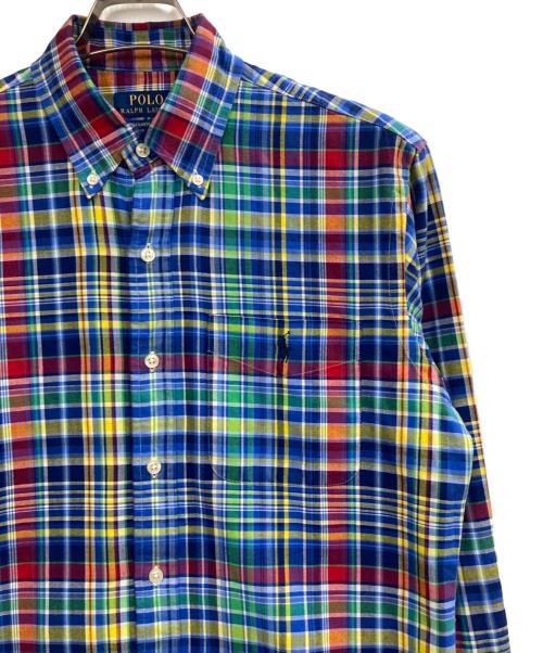 POLO RALPH LAUREN（ポロ・ラルフローレン）POLO RALPH LAUREN (ポロ・ラルフローレン) チェックシャツ マルチカラー サイズ:Sの古着・服飾アイテム