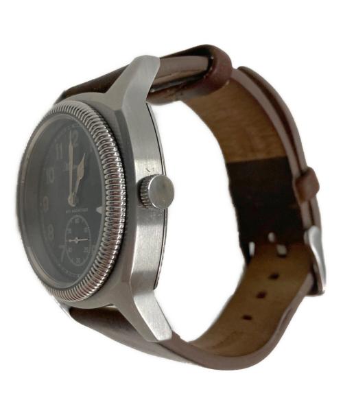 M.R.M.W.（モントルロロイ）M.R.M.W. (モントルロロイ) ミリタリーウォッチ ブラックの古着・服飾アイテム