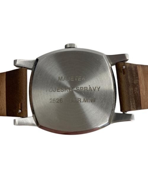 M.R.M.W.（モントルロロイ）M.R.M.W. (モントルロロイ) ミリタリーウォッチ ブラックの古着・服飾アイテム